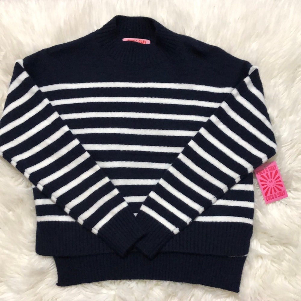 Coco & Shay stripped sweater